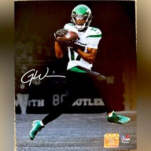 Autographed photo of Garrett Wilson